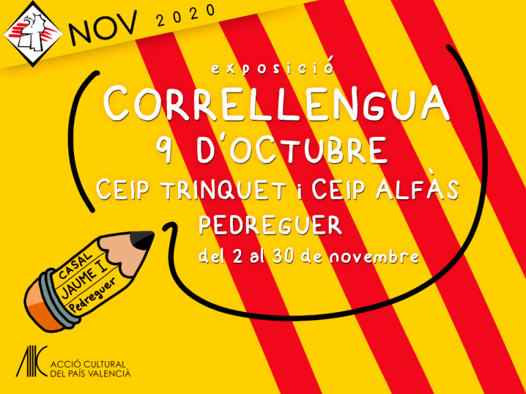 Pedreguer acull l’exposició ‘Correllengua i 9 d’octubre’